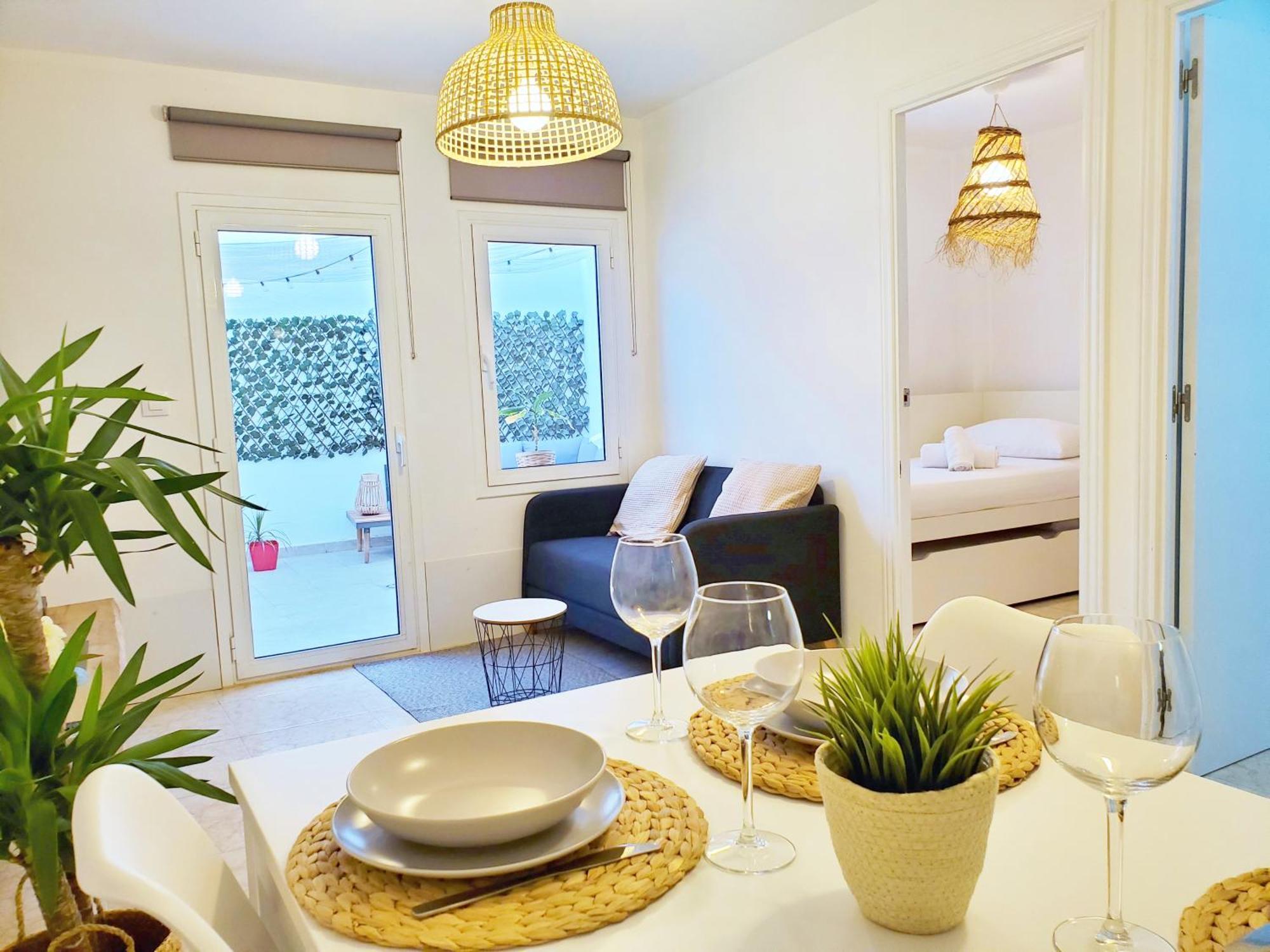Apartamento Centrico Con Patio Privado 塔拉戈纳 外观 照片